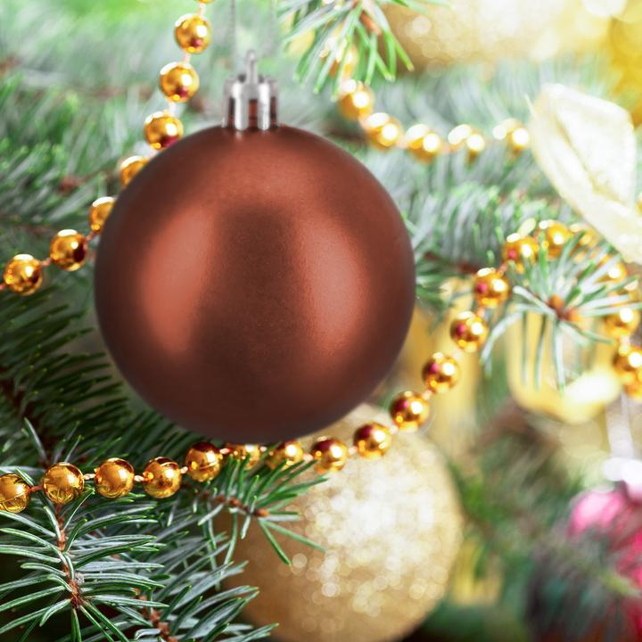 Actual product image Relaxdays Christmas Ornament Set (100 -part)