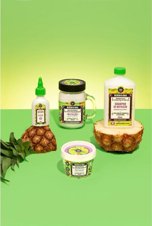 Actual product image Lola Cosmetics Hair Lola From Rio Bemdita Ghee Pineapple And Bacuri Butter Nutrient Oil 50ml Antifrizz Nutrient Oil (50 ml)