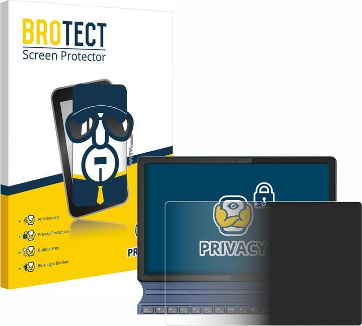 Productafbeelding BROTECT Anti-spionnetje privacyfolie Beschermfolie tegen blauw licht (11")