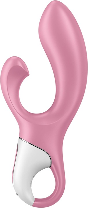 Actual product image Satisfyer Air Pump Bunny 2 - Light Red