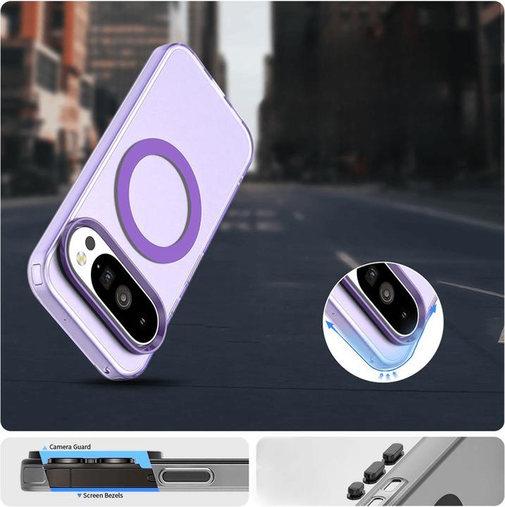 Produktbild Cover-Discount Google Pixel 10 Pro XL - Acryl-Handyhülle mit Magnet und Farbakzent (Google Pixel 10 Pro XL)