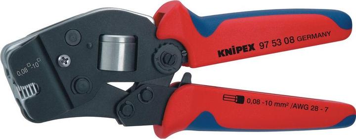 Produktbild Knipex Selbsteinstellende Crimpzange für Aderendhülsen (190 mm)