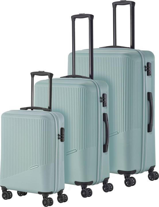Actual product image Travelite Bali 4 wheel suitcase set 3-piece (195 l, XL (from 140l))