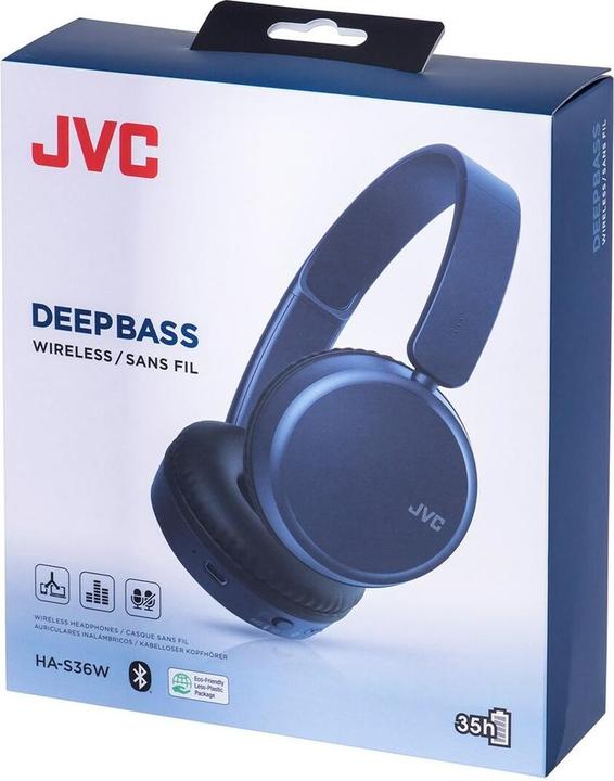 Actual product image JVC HA-S36W-A-U (No noise cancellation, 35 h, Wireless)