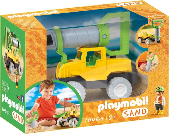 Actual product image Playmobil Drilling vehicle (70064, Playmobil Sand)