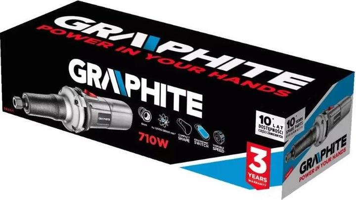 Actual product image Graphite 59G071 grinder (Straight grinder, 710 W)