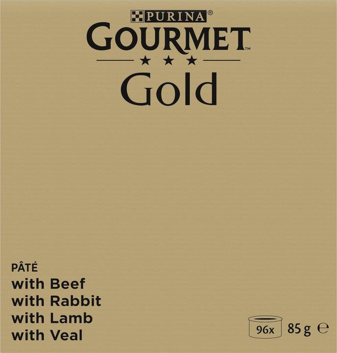 Gourmet Fine pâté (Adult, 96 pcs., 8160 g)