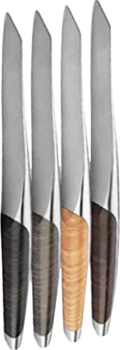 Actual product image Sknife Steak knife set of 4 ash (4 Piece, Knife)