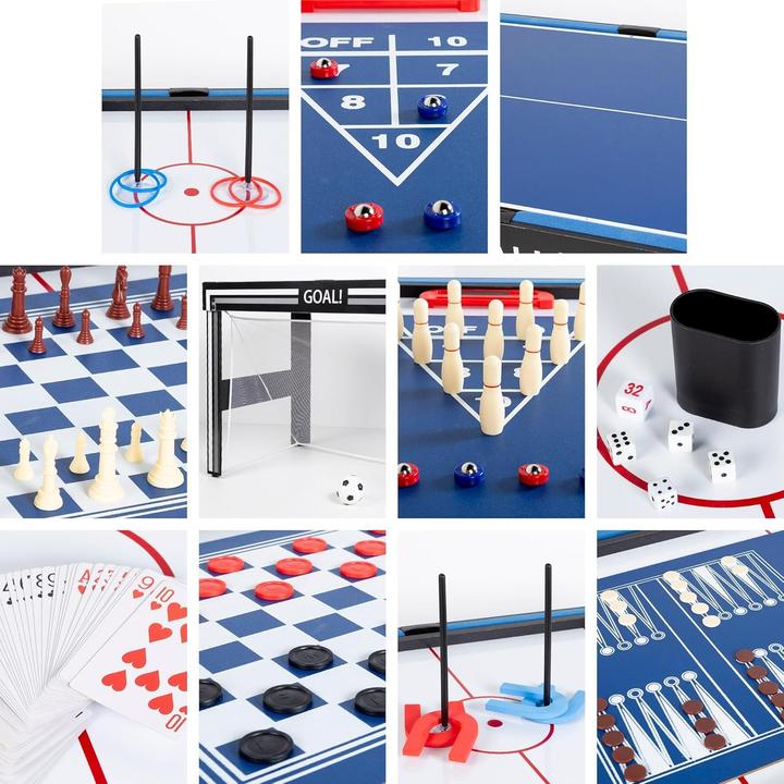 Produktbild CB Games Multispiel-Tisch Kunststoff 124 x 81 x 60 cm