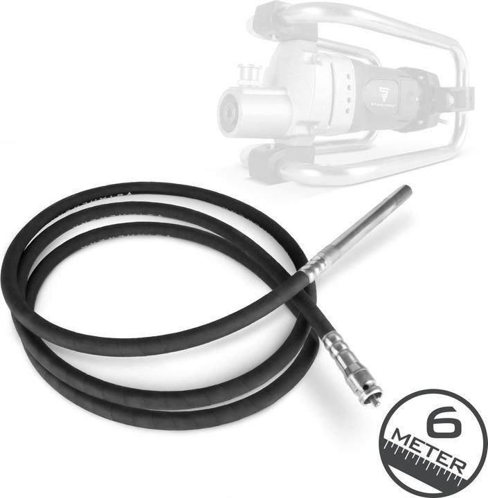 Stahlwerk vibrating bottle Ø 35 mm 600 cm hose length Internal vibrator Concrete vibrator