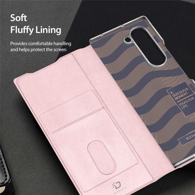 Image du produit Dux Ducis Samsung Galaxy Z Fold 7 - Ducis Bril Series mit Stifthalter, pink (Samsung Galaxy Z Fold7)