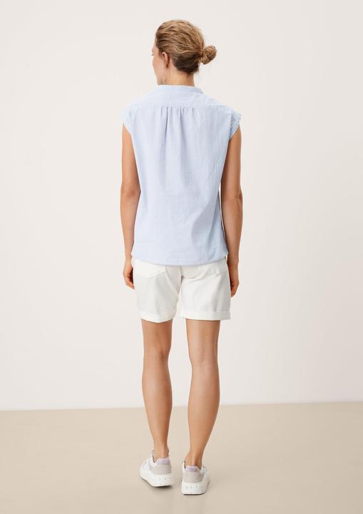 Immagine prodotto s.Oliver Bluse Gestreifte Kurzarmbluse (L)