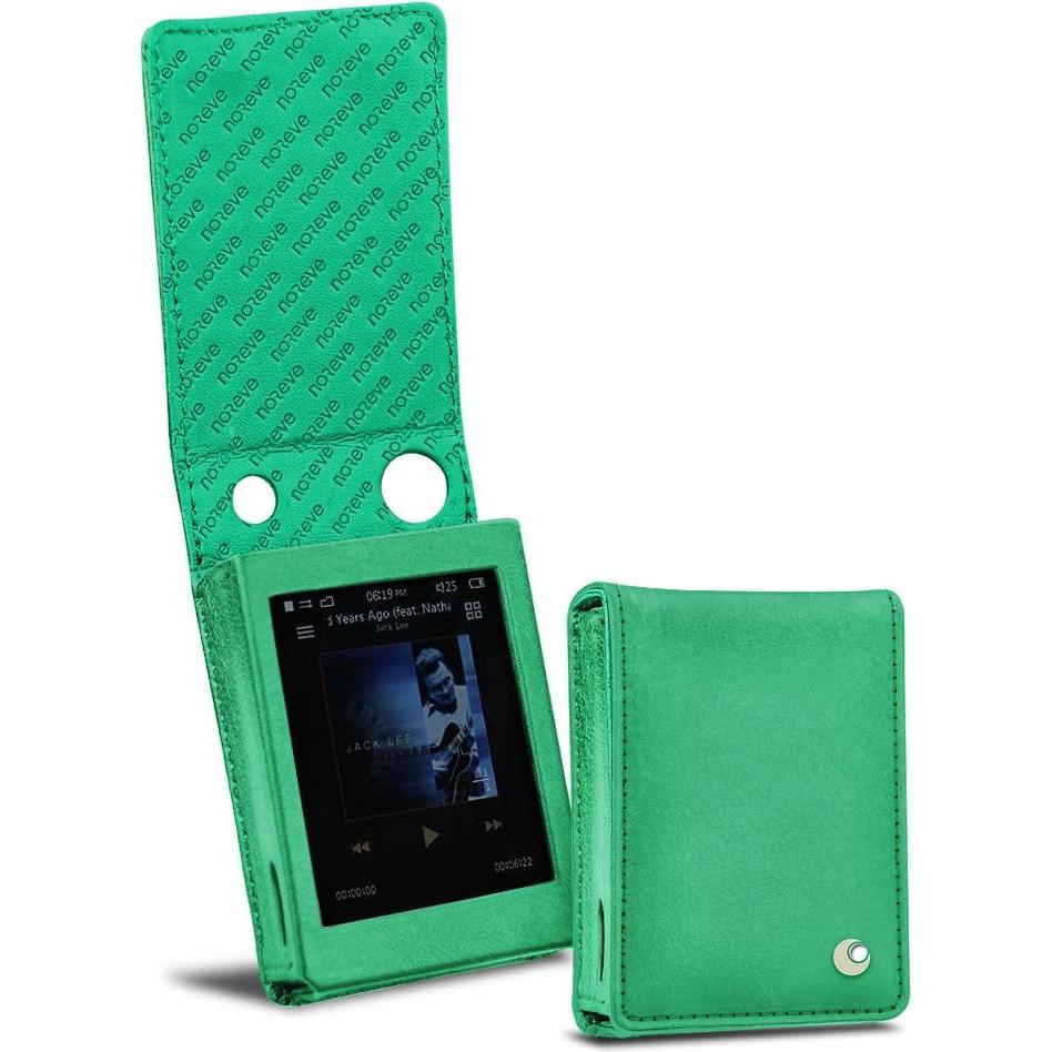 Noreve Lederschutzhülle vertikal, MP3 Tasche + Hülle, Grün
