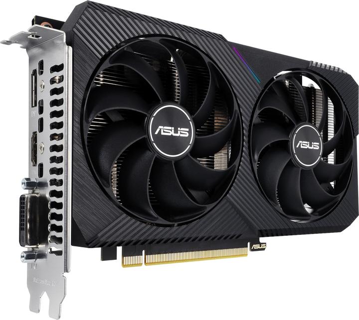 Image du produit ASUS DUAL-RTX3050-O8G-V2,HDMI,DP,Active (8 Go)
