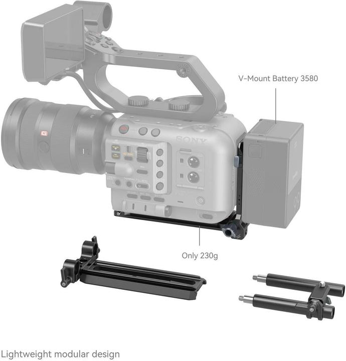 Image du produit SmallRig Kit de plaques de montage de batterie V-Mount (Batterie de l'appareil photo)