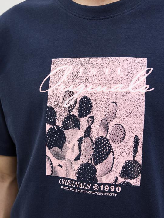 Actual product image Jack & Jones Gedruckt Rundhalsausschnitt T-shirt T-shirt (XL)