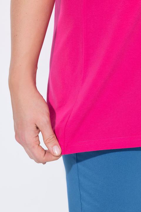 Produktbild Ulla Popken T-Shirt, A-Linie, Carré-Ausschnitt, Halbarm (58)