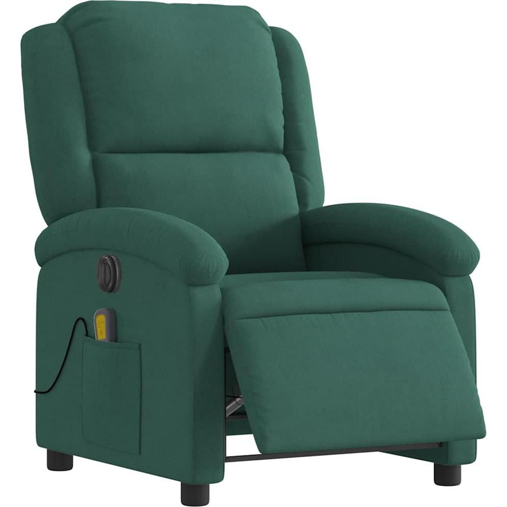 VidaXL, Massageliege + Massagesessel, Massagesessel Elektrisch Samt