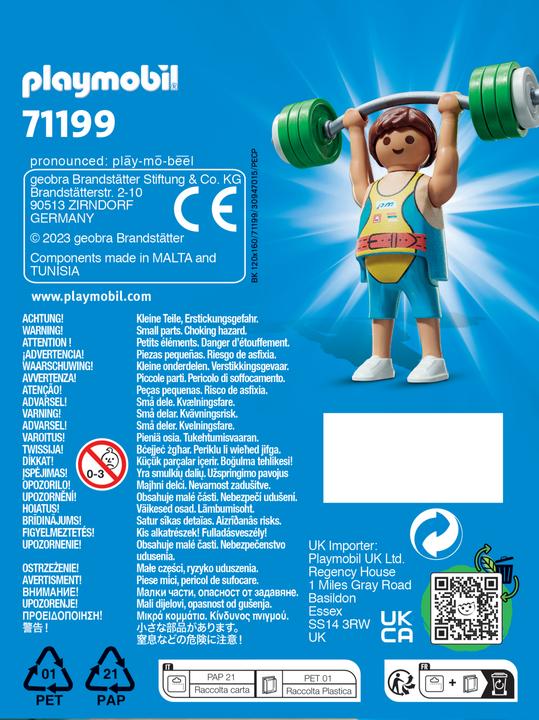 Produktbild Playmobil Gewichtheber (Playmobil Playmo-Friends)