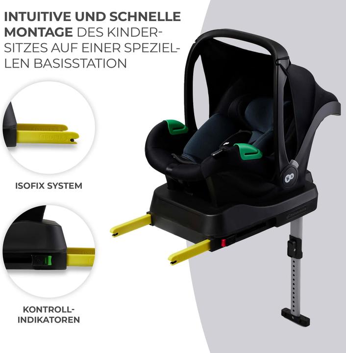 Image du produit KinderKraft Mink Pro + Base Mink FX (Reboarder, Norme ECE R129/i-Size)