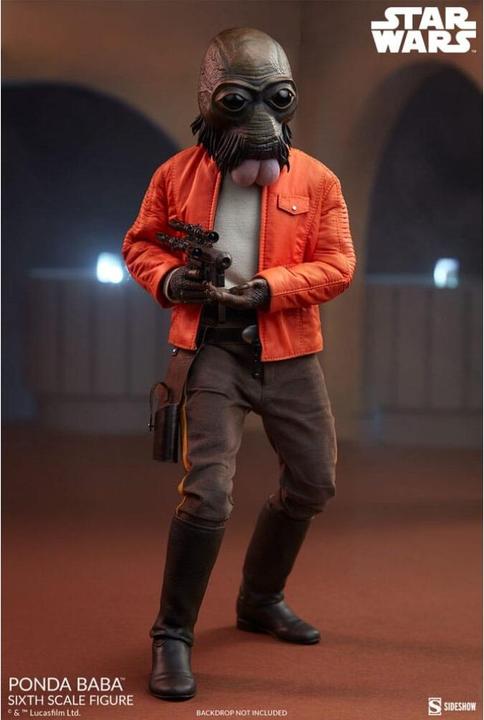 Actual product image Sideshow Star Wars Scum & Villainy action figure 1/6 Ponda Baba 30 cm