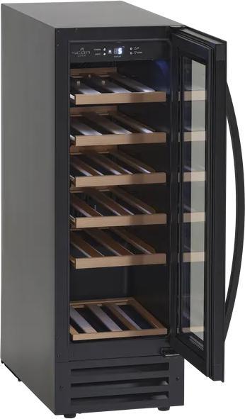Image du produit Scandomestic SV 19 B - Cave à vin - 1 zone - largeur : 29,5 cm - profondeur : 56,1 cm - hauteur : 86,5 cm - -