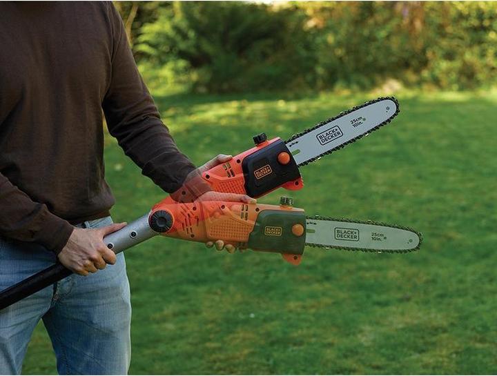 Image du produit Black & Decker Ps7525 Scie à poteau filaire 25cm Bar 800w 240v (Scie à chaîne électrique)