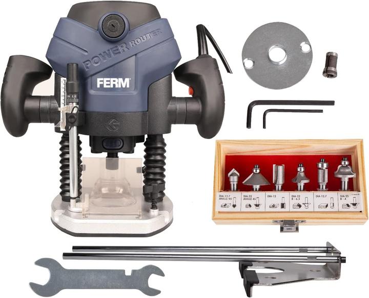 Actual product image Ferm Router 1300 W PRM1015 (Router)