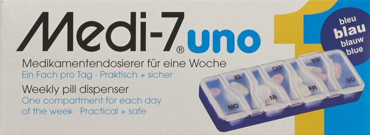 Image du produit Medi-7 cament doser uno days bleu
