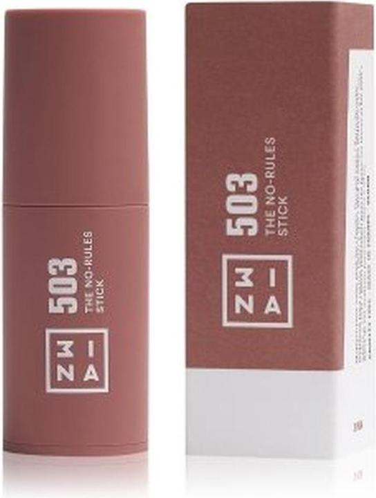 Immagine prodotto 3INA MAKEUP The No Rules Stick 503 Nude Blush Stick Matte con Acido Ialuronico Crema Blush per (503 - Nudo)