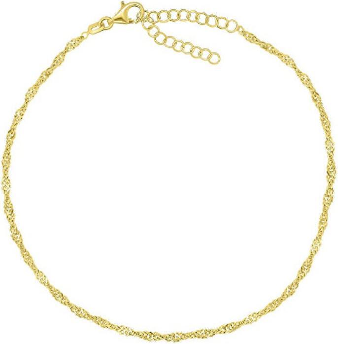 Brilio Silver - Timeless gold-plated leg chain Lambada ANK102Y (Silber)