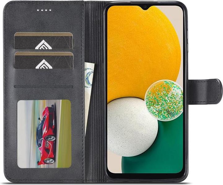 Produktbild LC.Imeeke Galaxy A15 - Leder Etui Hülle schwarz (Samsung Galaxy A15)
