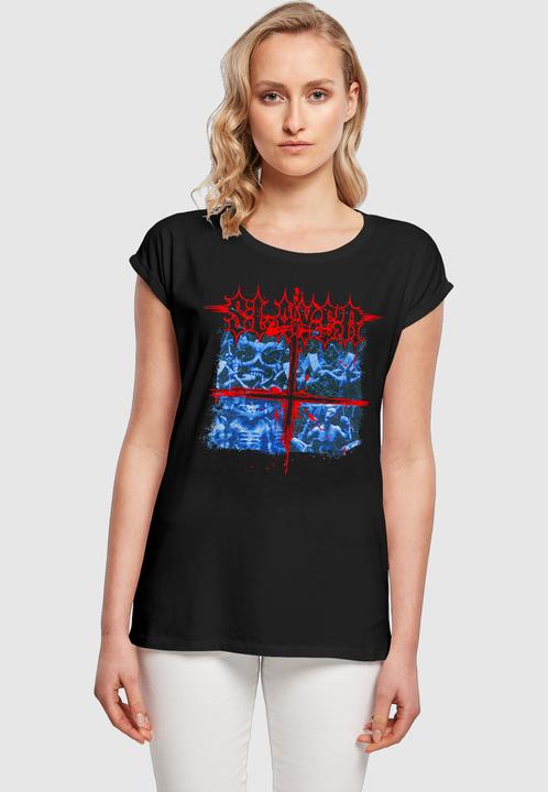 Produktbild Merchcode Ladies Slayer - Tour 2004 Extended Shoulder Tee - 114325 (L)