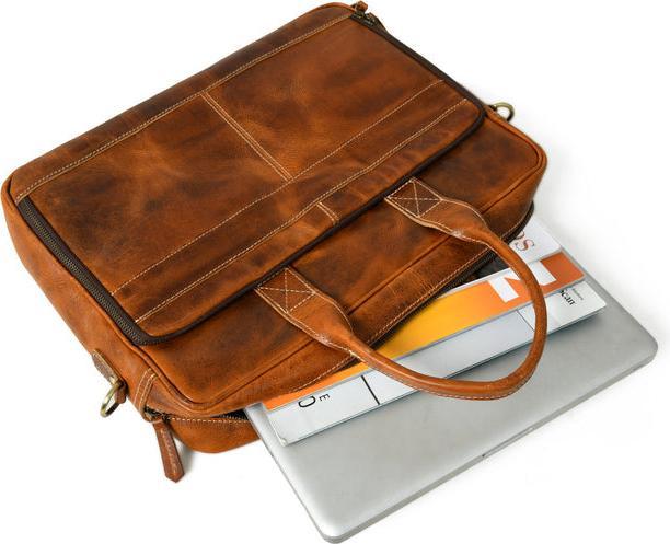 Actual product image Only-Bags.Store Bison Elite office briefcase