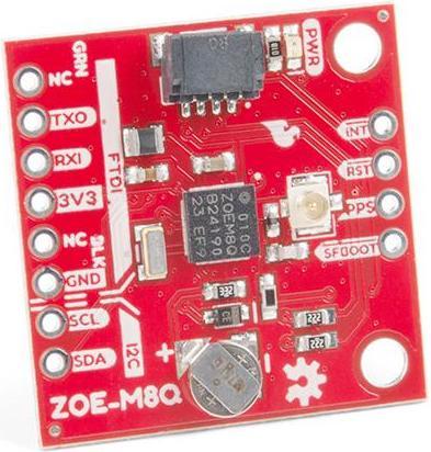 Actual product image SparkFun Qwiic - GPS Breakout, ZOE-M8Q