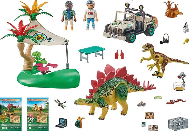 Productafbeelding Playmobil Onderzoekskamp met dinosaurussen (71523, Playmobil Dinos)