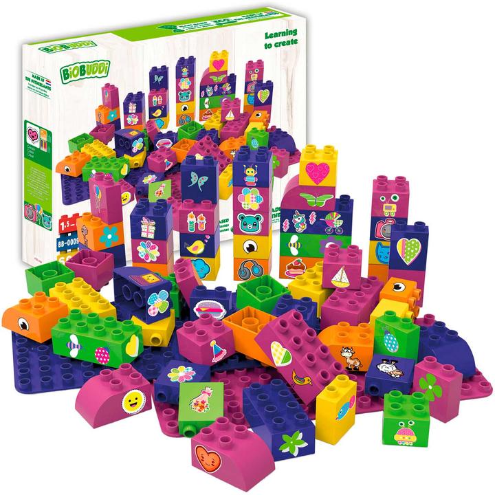 Image du produit Biobuddi Blocs avec 2 baseplates Boys