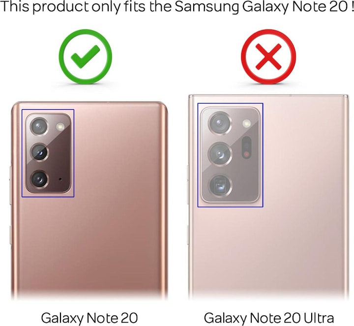 Actual product image Nalia Glitter Case (Samsung Galaxy Note 20)
