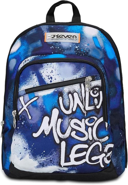 Actual product image SJ Seven Advanced Detachable Dual Compartment Backpack with Removable Front Pouch (35 l)