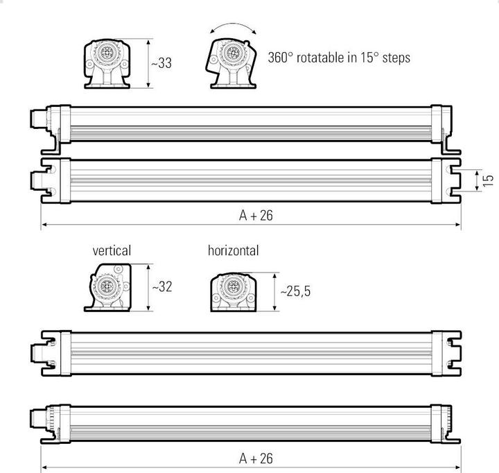 Actual product image Led2work 111010-13 LEANLED II 350mm (1260 lm)