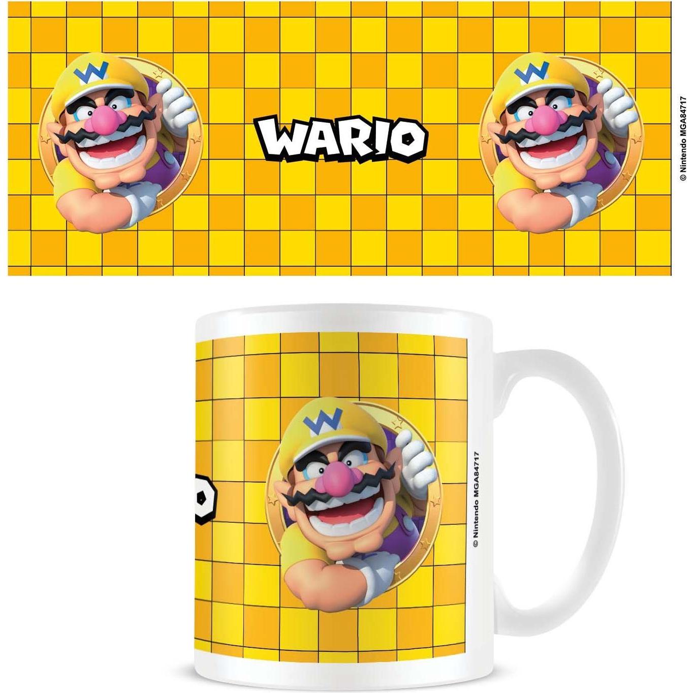 Pyramid, Tasse, Mug Super Mario Wario 3D Port - White (1 x)