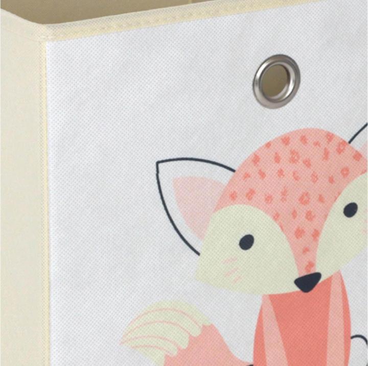 Actual product image Relaxdays 4x Storage Box for Kids