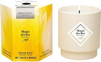 Actual product image My Jolie Candle - Scented candle 36h with bracelet Silver Les Surprenantes Monoi Island 320286 (180 g)