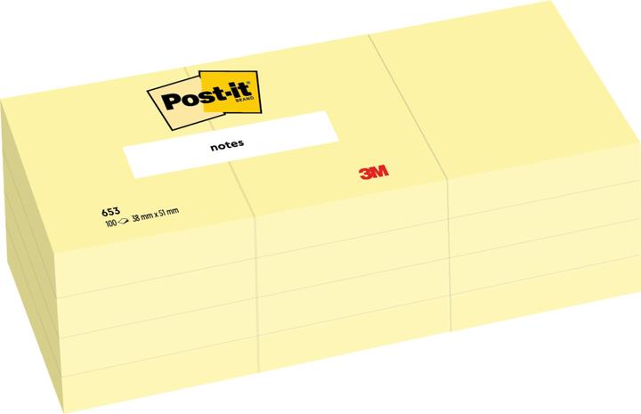 Post-it 653y (38 x 51 mm)