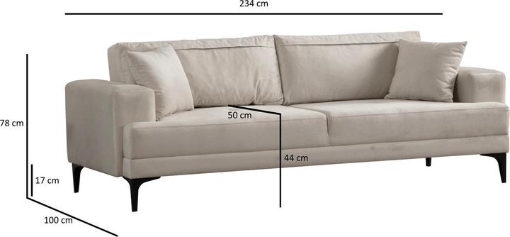 Produktbild Atelier del Sofa Astana (3-Sitzer)