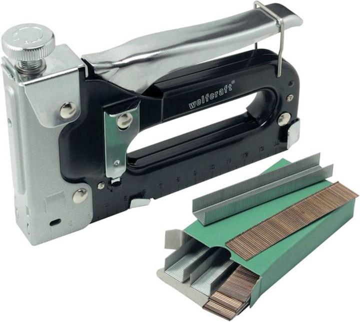 Actual product image wolfcraft 1 tacocraft 7 - Hand tacker set 1001 pcs.
