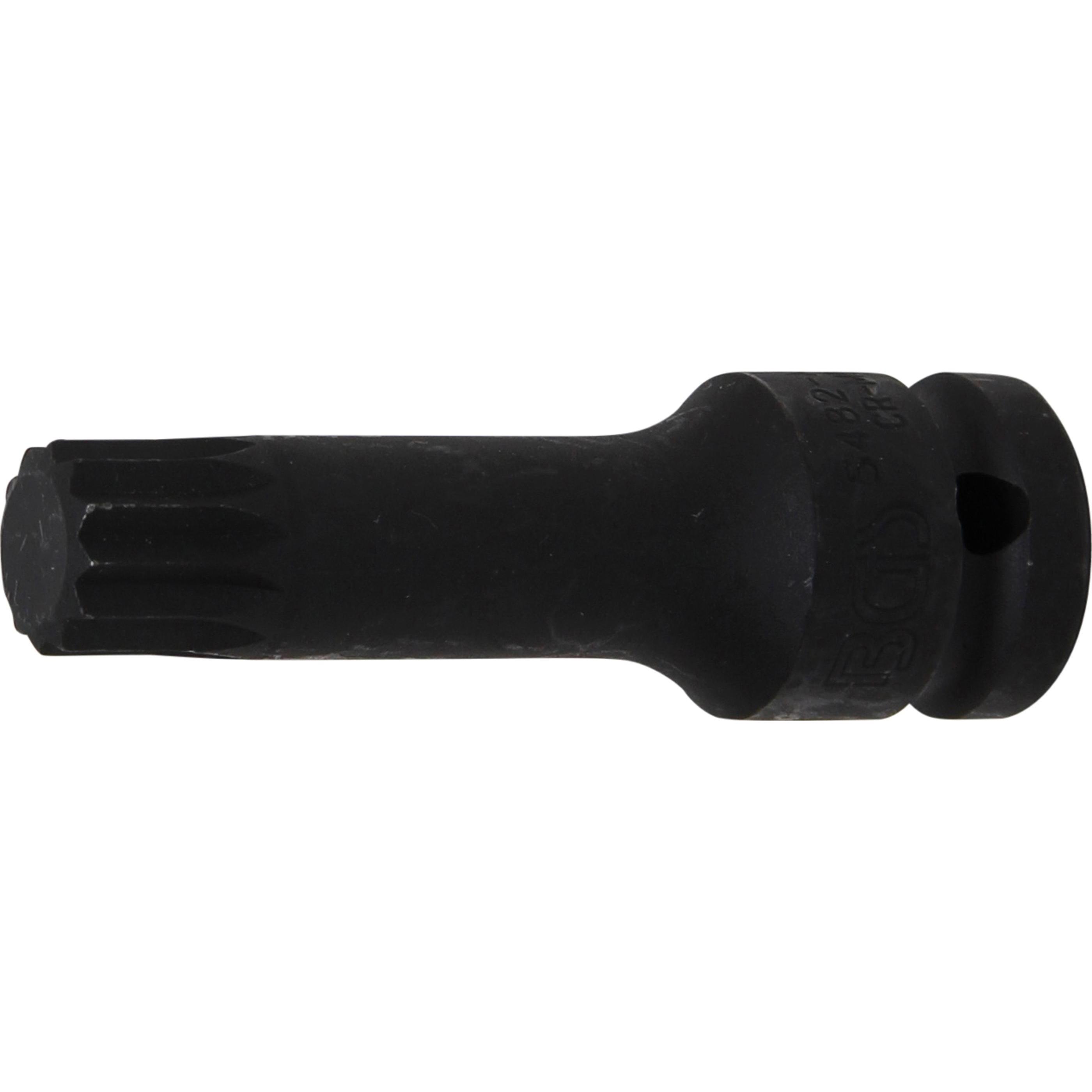 BGS, Bits, Kraft-Bit-Einsatz Länge 75 mm Antrieb Innenvierkant 12,5 mm (1/2") Innenvielzahn (für XZN) M16 (12,5 mm)