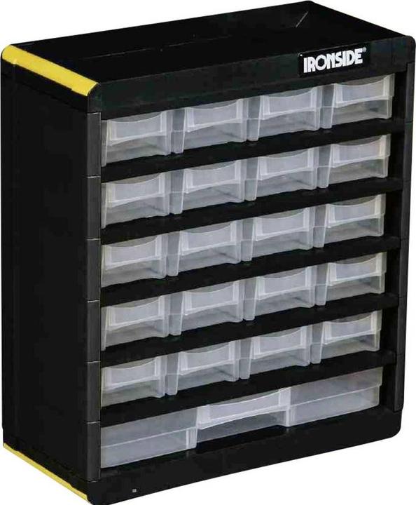 Productafbeelding Ironside Transparant magazijn 21 laden 300 x 135 x 335 mm, kunststof (11 onderdelen)