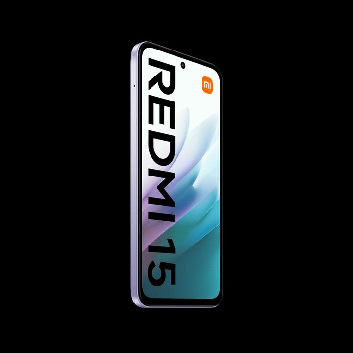 Actual product image Xiaomi Redmi 15 4G (256 GB, Sandy Purple, 6.90", Hybrid Dual SIM, 4G)