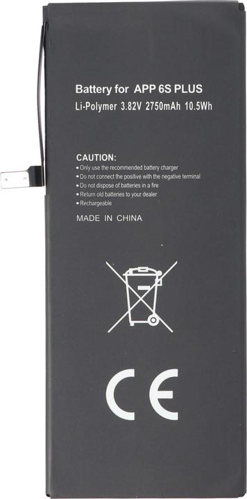 Actual product image AccuCell Battery iPhone 6S plus, 616-00045